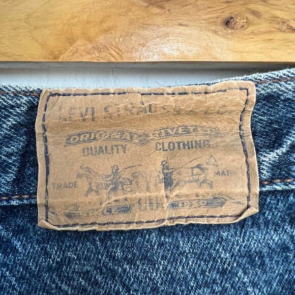 Vintage Levi’s 90s Rigid Denim Jeans WPL423 Beige Tab Made in Canada Women’s 0 - Picture 9 of 11
